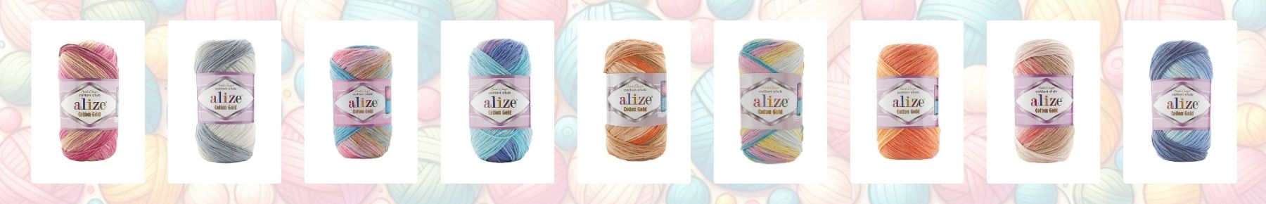 Příze Cotton gold batik Alize